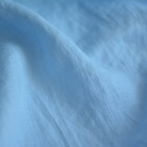Лён crush (пастельно-голубой) плотн.190г/м2